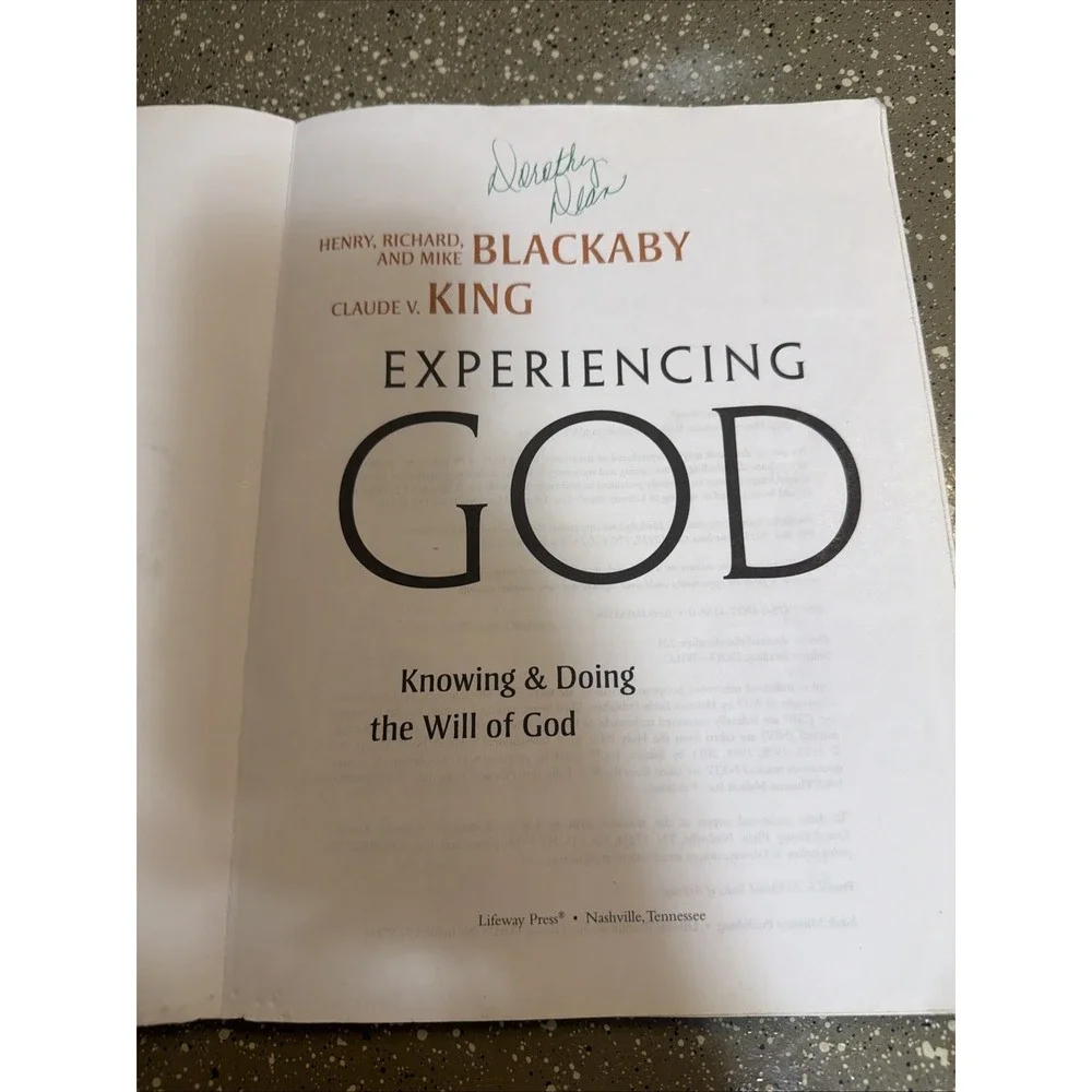 Experiencing God -  Knowing and Doing the Will‎ of God